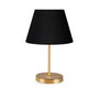 Opviq Lámpara de mesa AYD-3154 Negro y Dorado